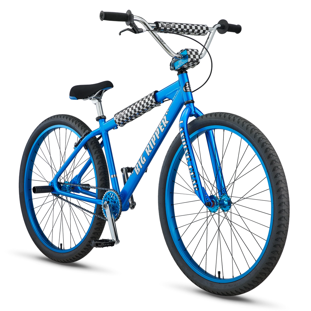Fast Ripper Blue Tires SE Bikes