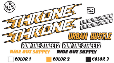 ROS Throne Goon Runner reflective kit