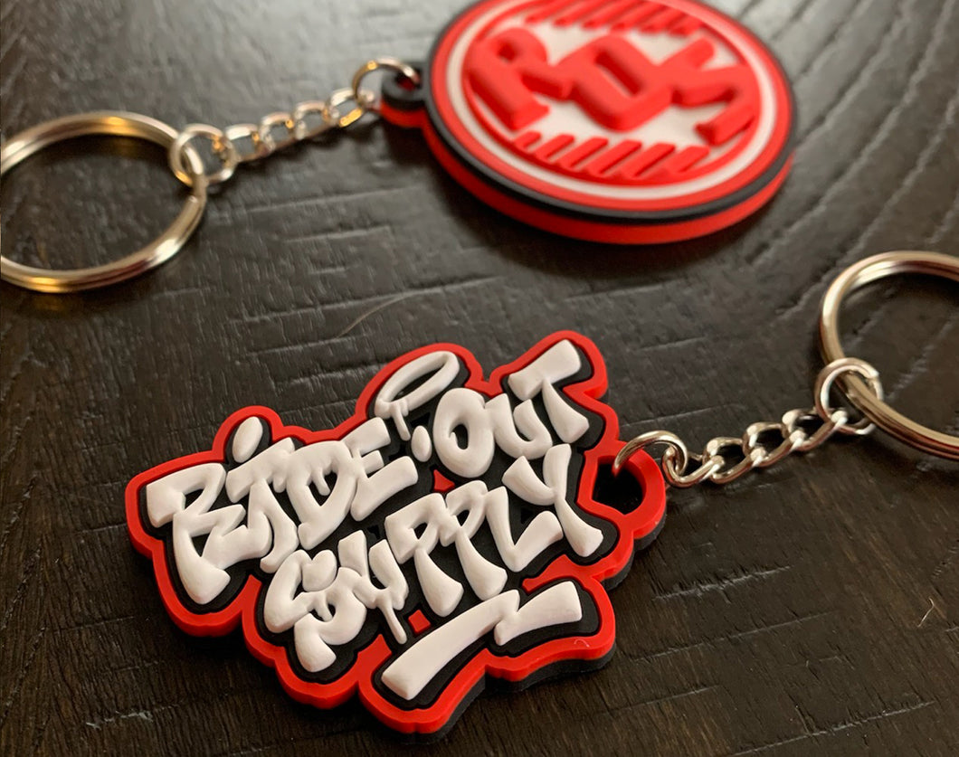 ROS Authentic Logo Keychains – Ride Out Supply