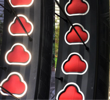 ROS Reflective Wheel Clouds